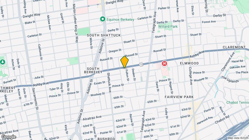 2178 Ashby Ave Map and Location Details