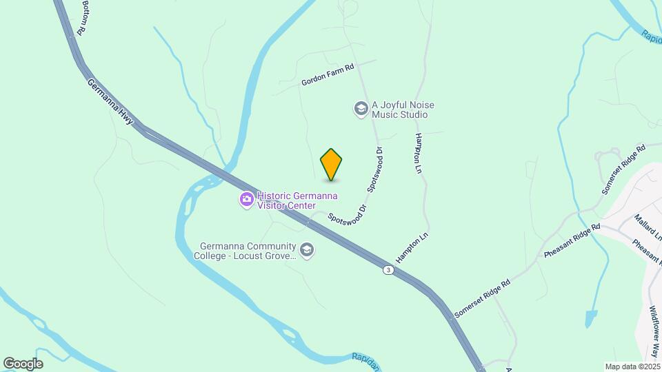 2036 Spotswood Dr Map and Location Details