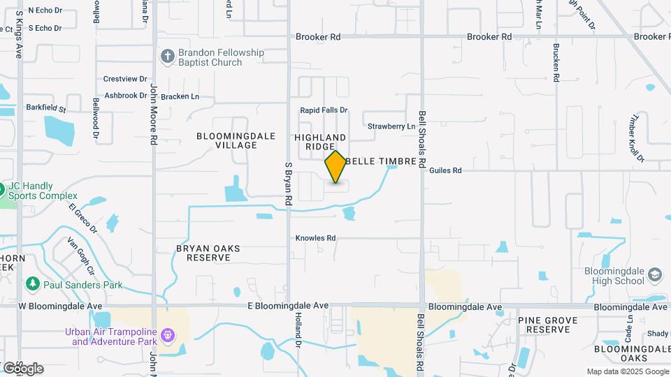 549 Oak Creek Dr Map and Location Details