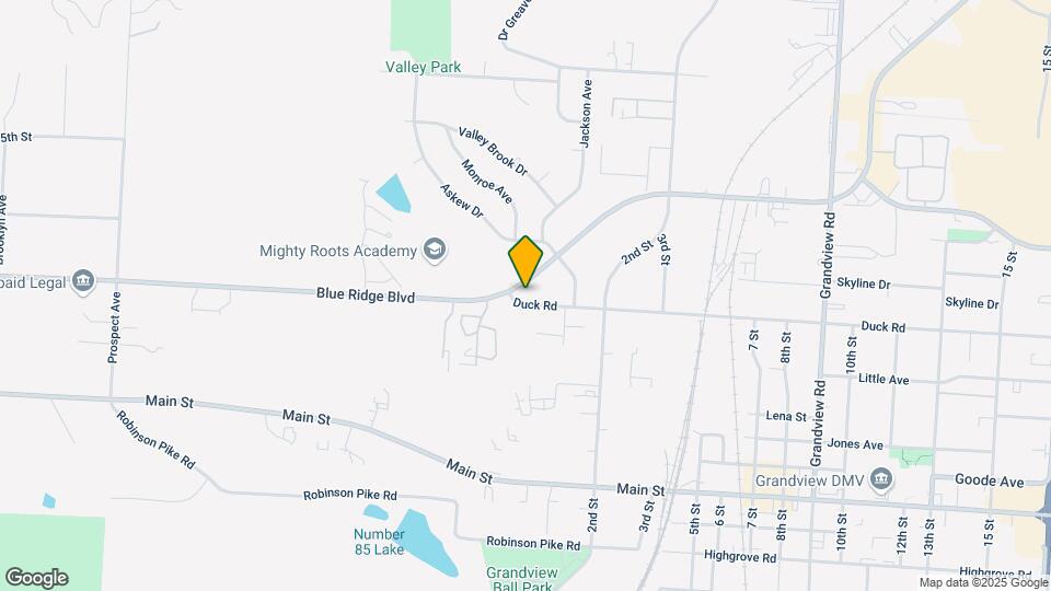12619-12623 Blue Ridge Blvd Mapa y Detalles de la Ubicación