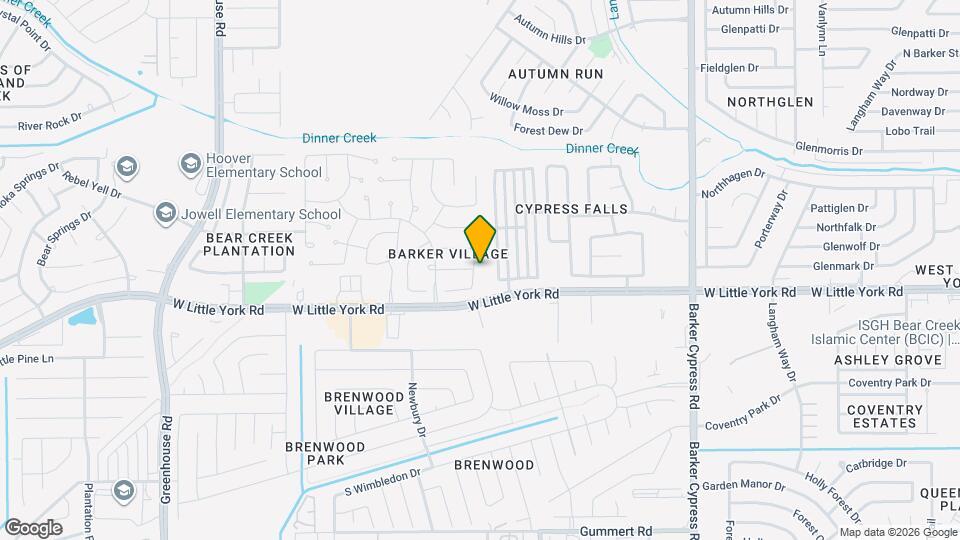 6426 Evening Rose Ln Map and Location Details