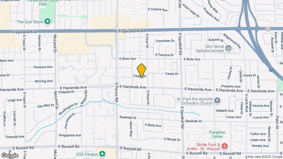 3548 Silver Bend St Map and Location Details