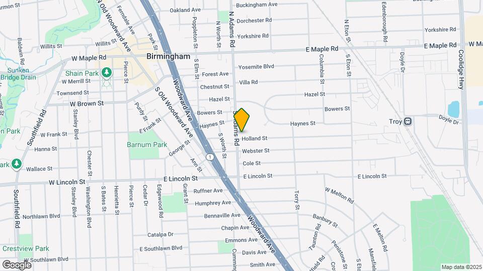 1111 Holland St Mapa y Detalles de la Ubicación