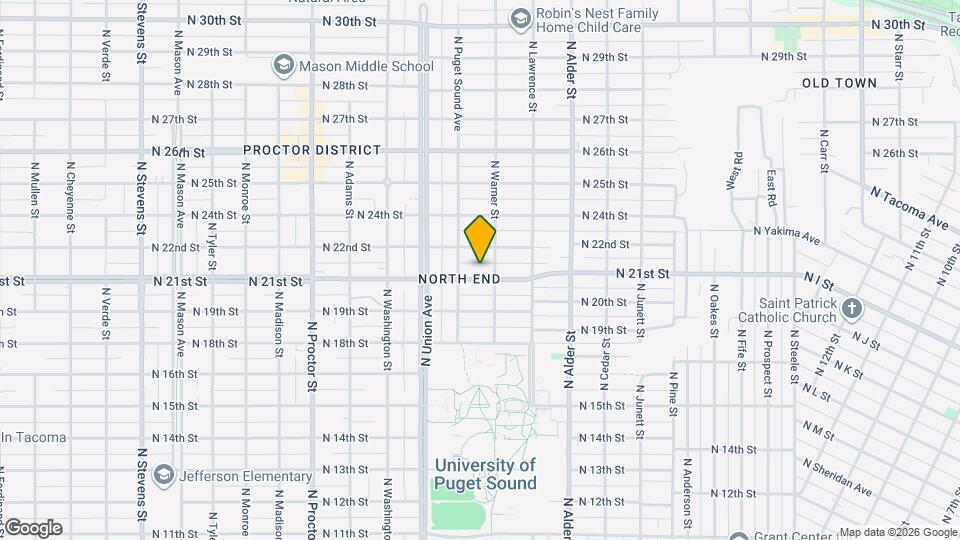 3409 N 21st St Map and Location Details