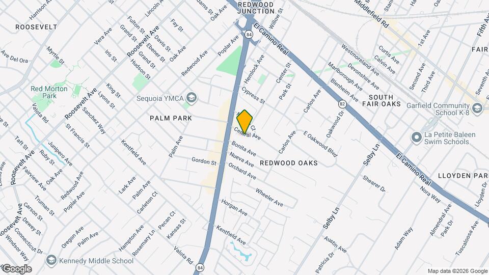 68 Central Ave Map and Location Details