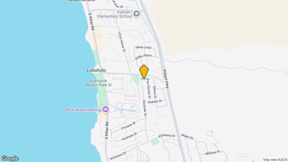 2709 Kauhale St Map and Location Details