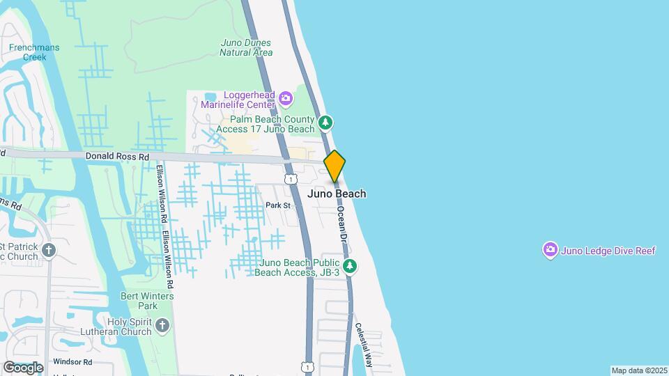 911 Ocean Dr Map and Location Details