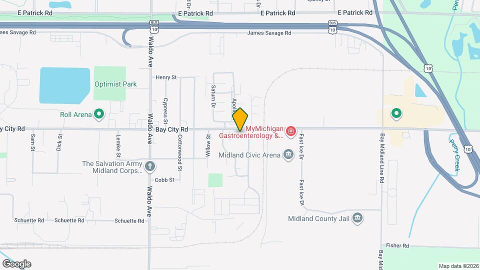 3904 Bay City Rd Map and Location Details