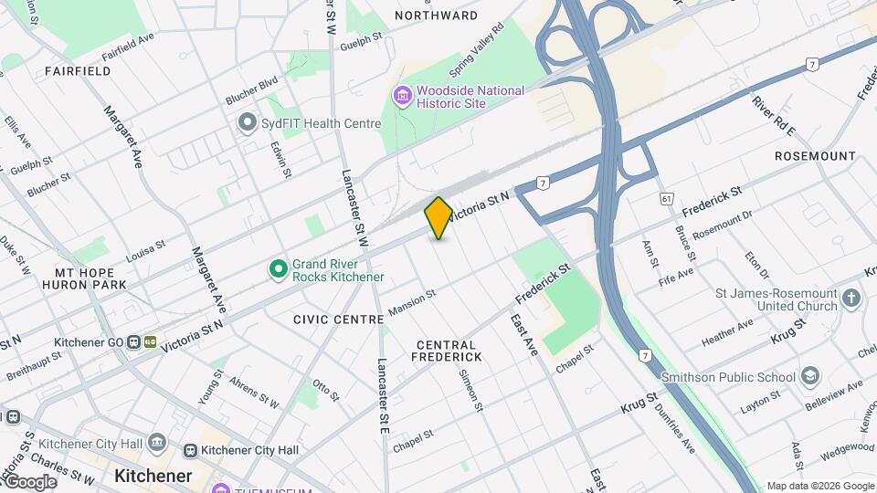 24 Locust St Map and Location Details