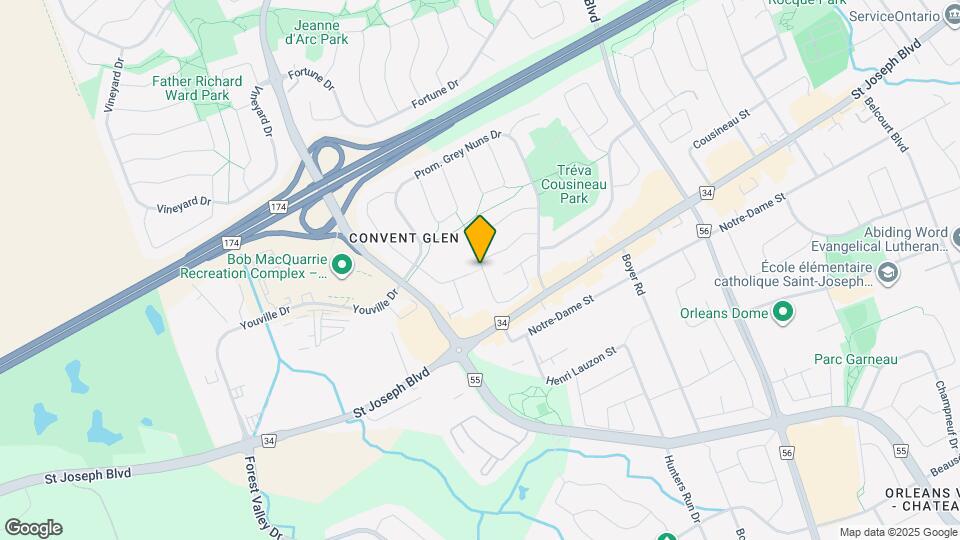 6247 Sundown Crescent Map and Location Details