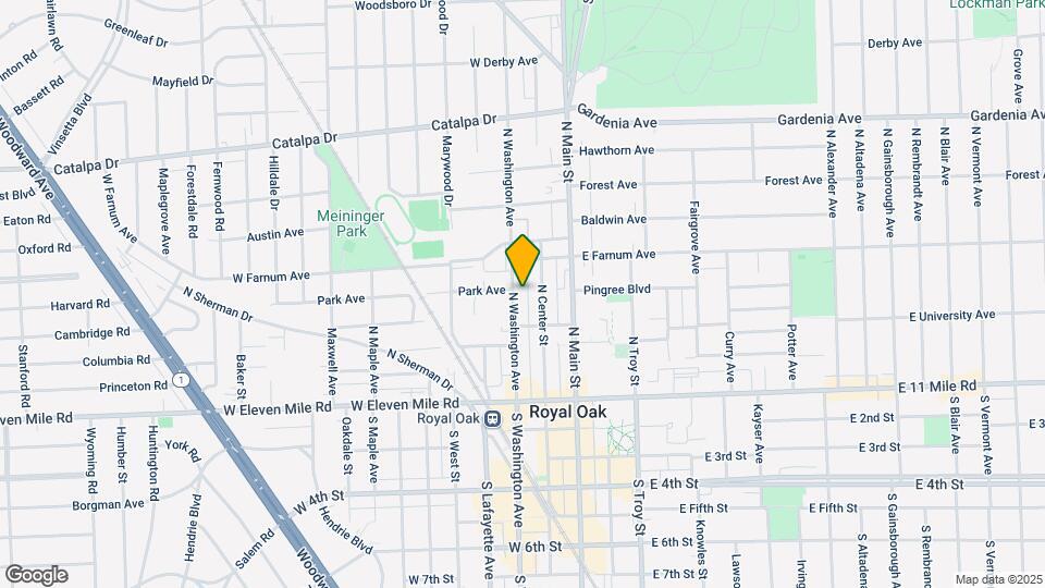 430 N Washington Ave Map and Location Details