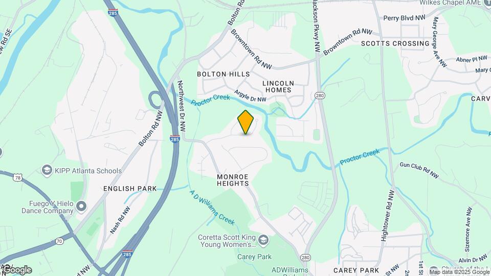 2798 Glenlocke Cir NW Map and Location Details