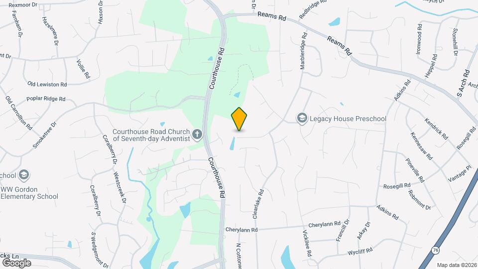 824 Marbleridge Rd Map and Location Details