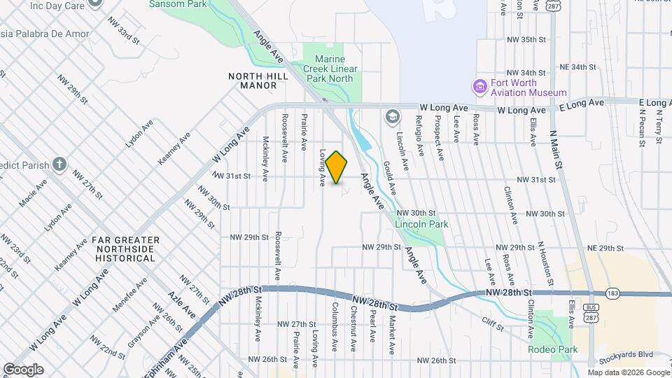 3015 Columbus Ave Map and Location Details