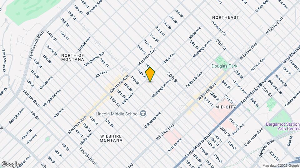 916 18th St Map and Location Details