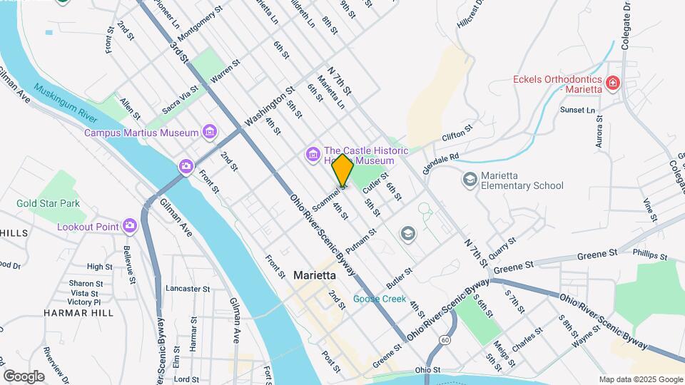 404 Scammel St, Unit Apt 2 Map and Location Details