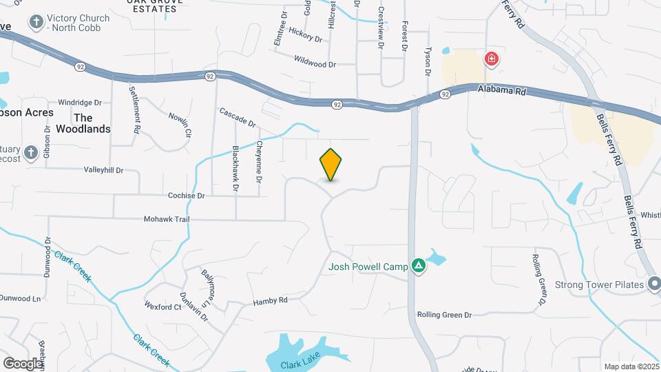 1606 Shadowbrook Dr Map and Location Details