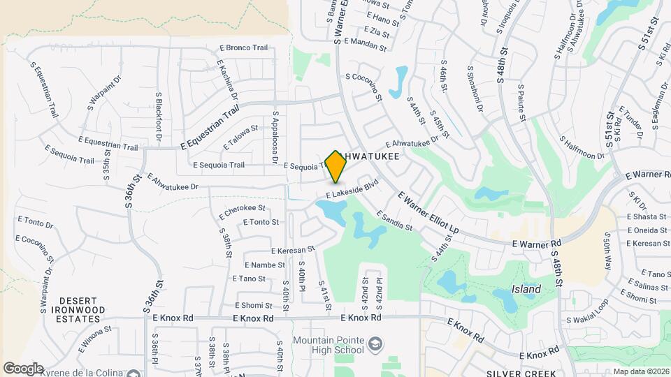 12421 S Oneida Ct Map and Location Details