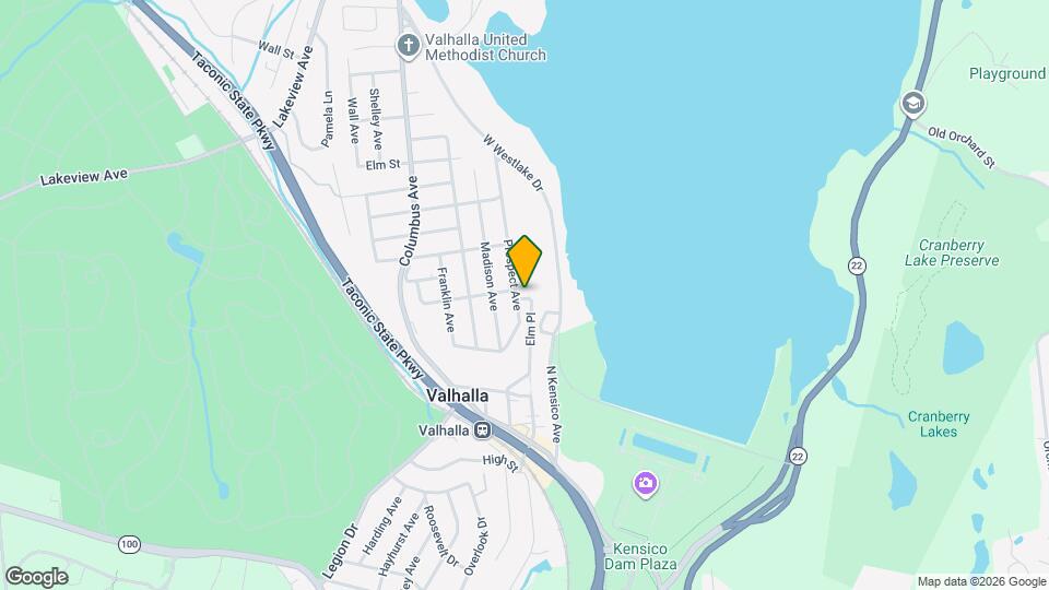 104 Prospect Ave, Unit Cottage For Rent Map and Location Details