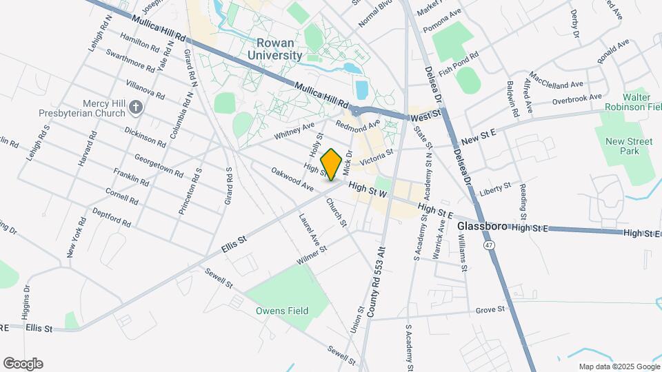 107 Ellis St Map and Location Details