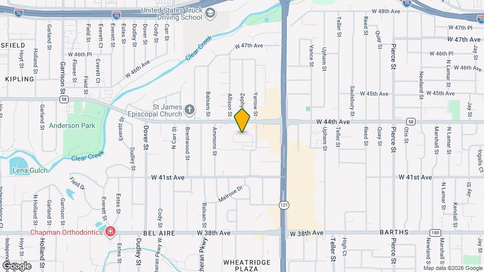 7842 W 43rd Cir Mapa y Detalles de la Ubicación