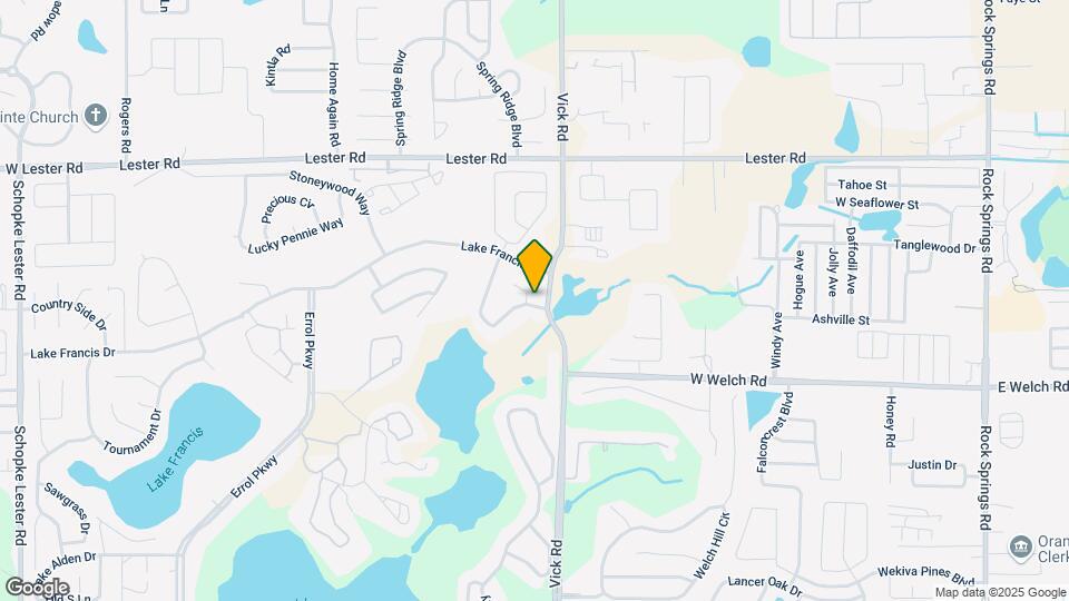 1605 Golfside Village Ct Map and Location Details