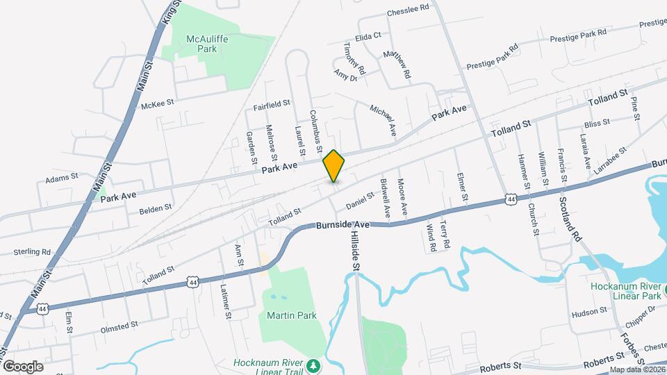 296 Tolland St, Unit 2R Map and Location Details