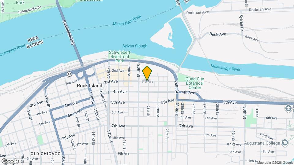 Rock Island Housing Authority Map and Location Details