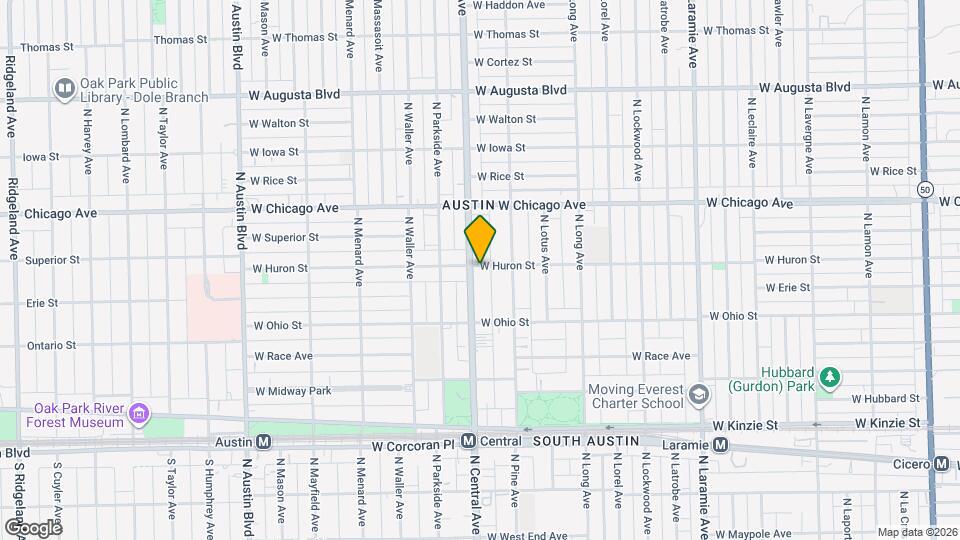 655 Central Ave Map and Location Details