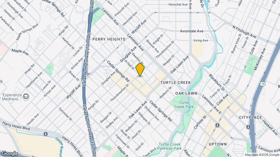 3935 N Hall St Map and Location Details