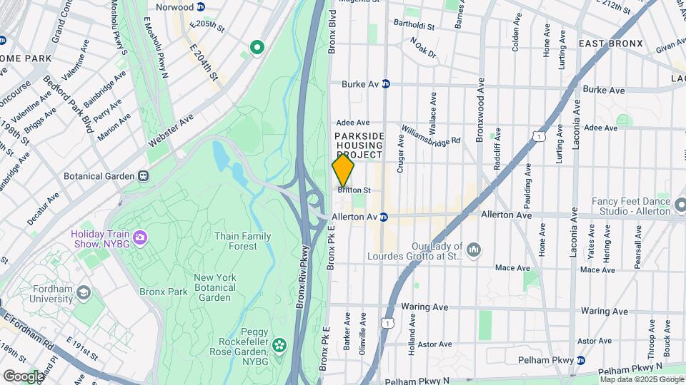 2851 Bronx Park East Mapa y Detalles de la Ubicación