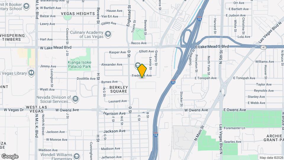 214 George Pl Map and Location Details