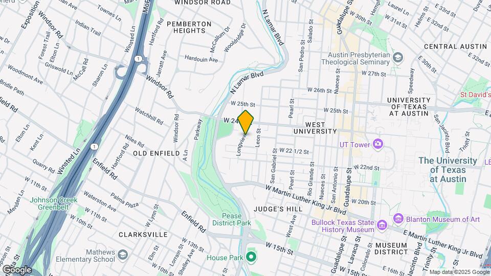 2305 Longview St Map and Location Details