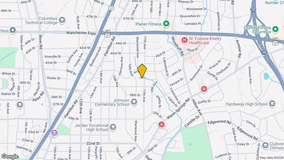 3921 17th Ave Map and Location Details