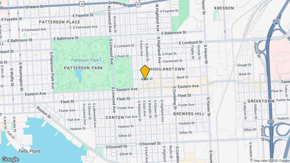 409 S East Ave Map and Location Details