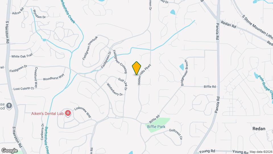 1483 Hidden Hills Pkwy Map and Location Details