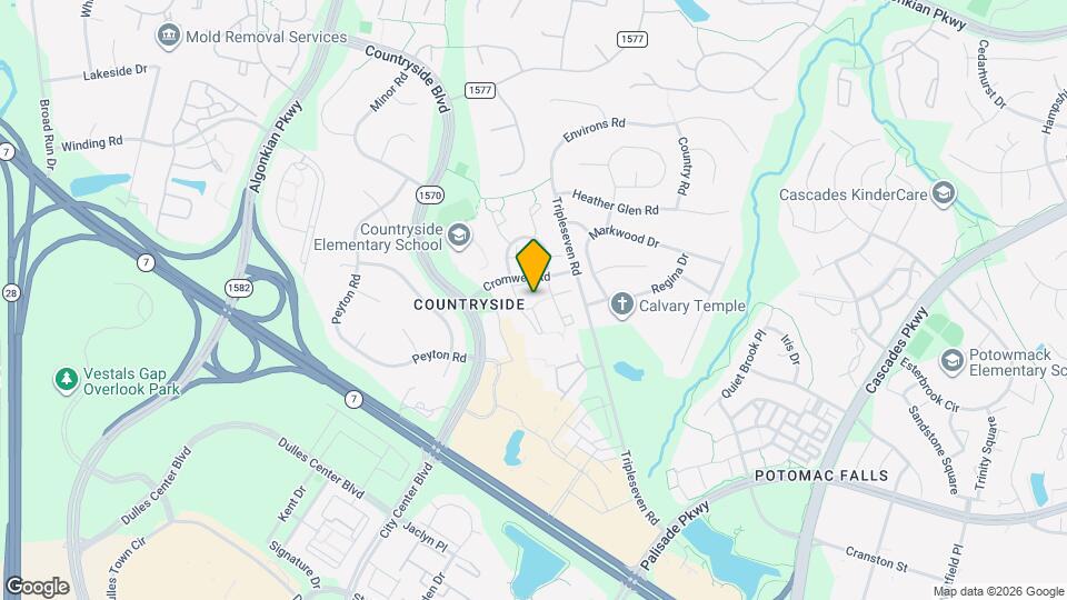 15 Dulany Ct Map and Location Details