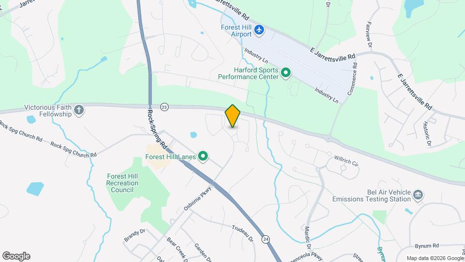 1953 Sarah Way Map and Location Details