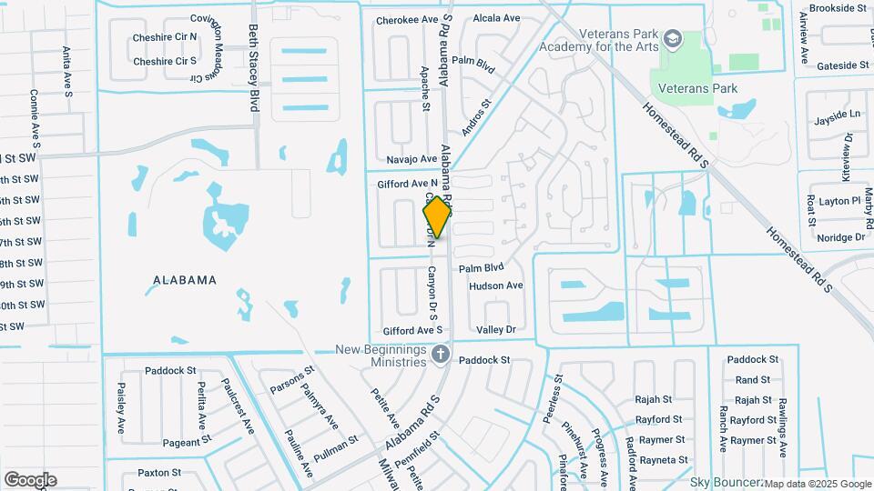 324 Canyon Dr N Map and Location Details