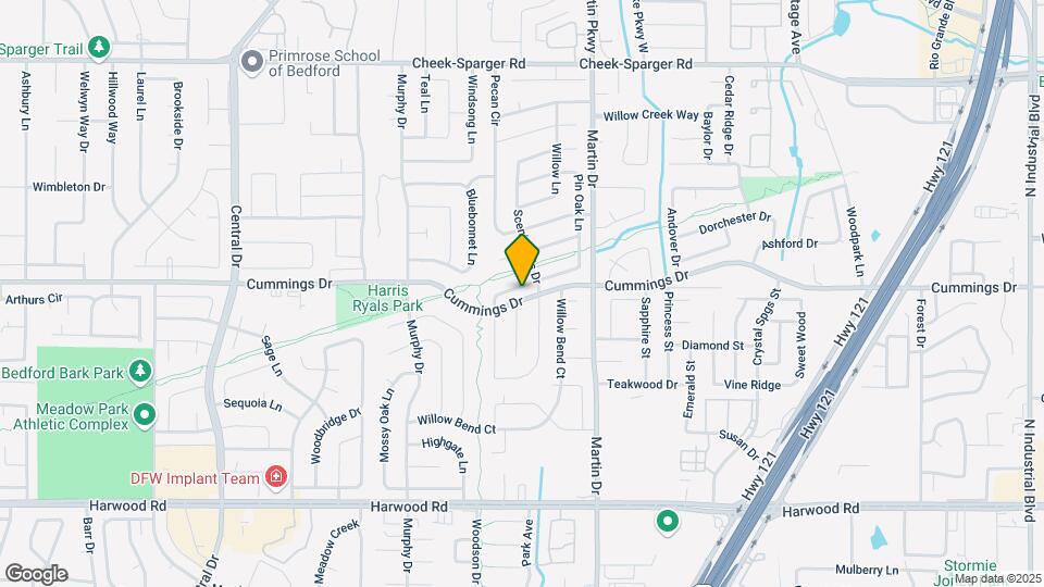 2916 White Oak Ln Map and Location Details