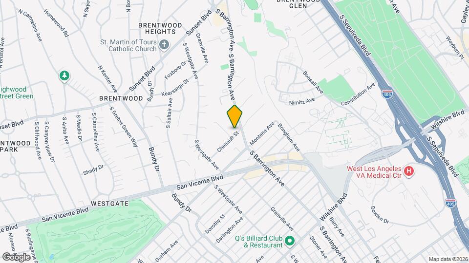 11717 Chenault St Map and Location Details