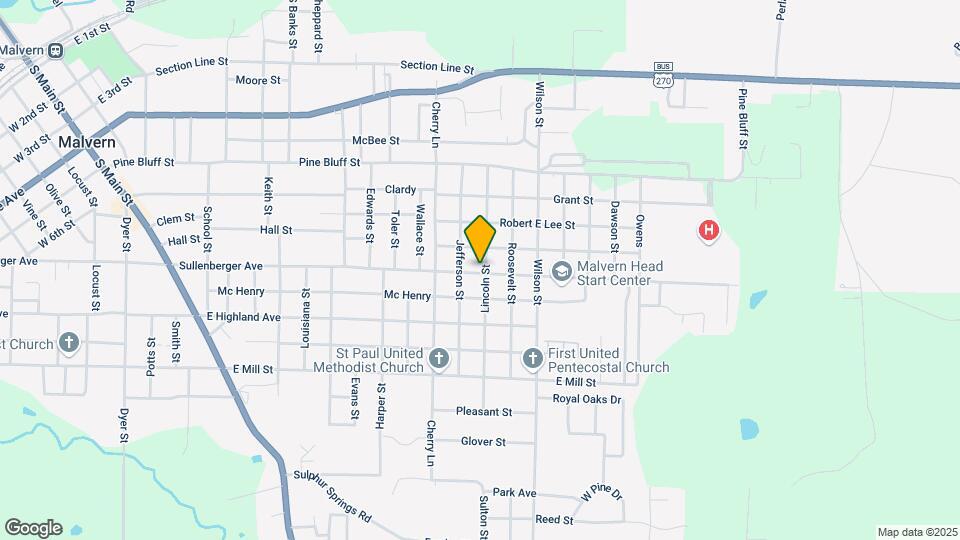 1424 Sullenberger Ave Mapa y Detalles de la Ubicación