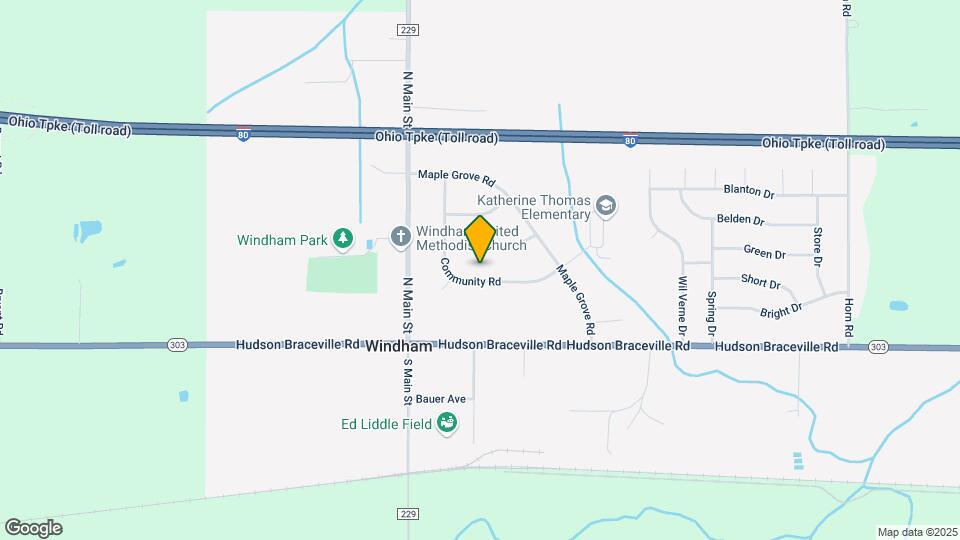 9561 Community Rd Map and Location Details