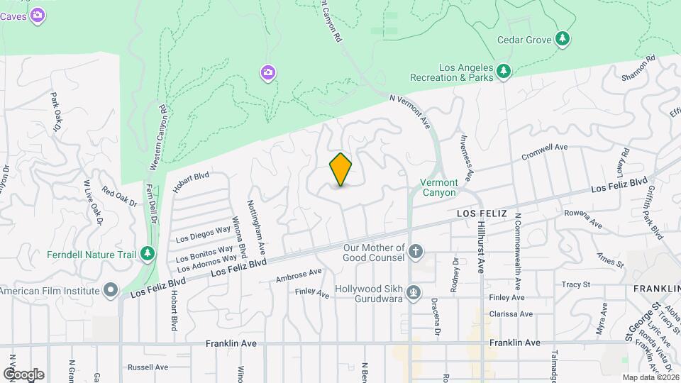 4818 Bonvue Ave Map and Location Details