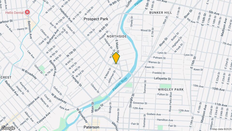 85 Holsman St Map and Location Details