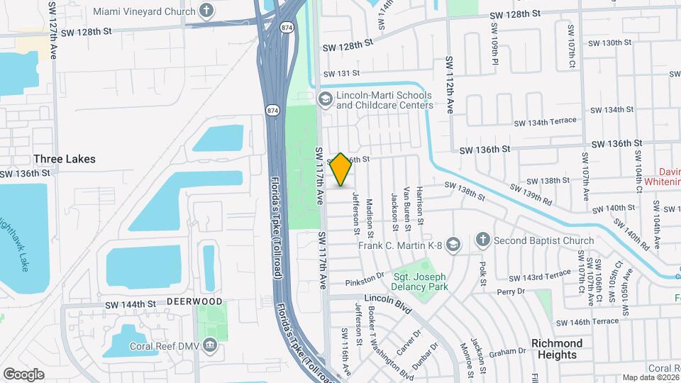 11530 SW 138th St Map and Location Details