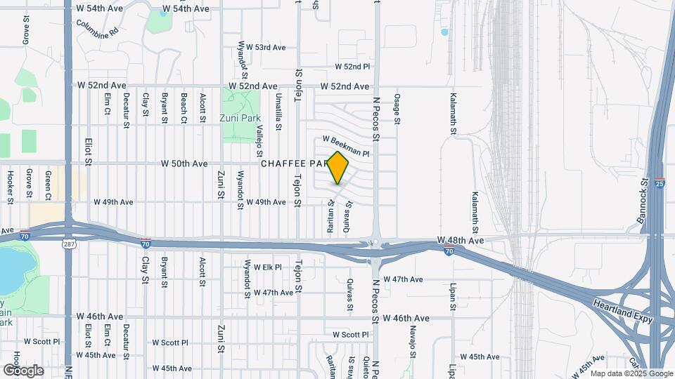 1825 W Dixie Pl Map and Location Details