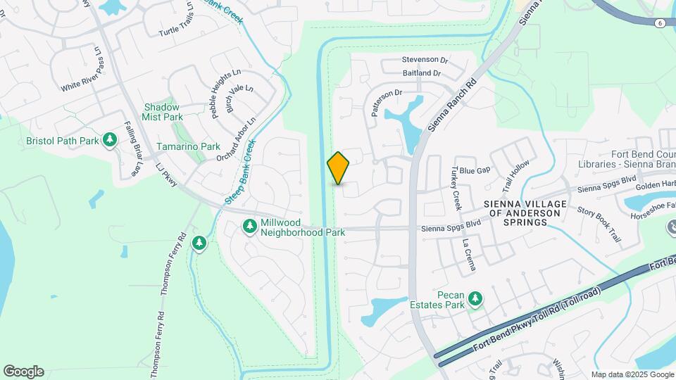 6015 Hewes Point Ln Map and Location Details