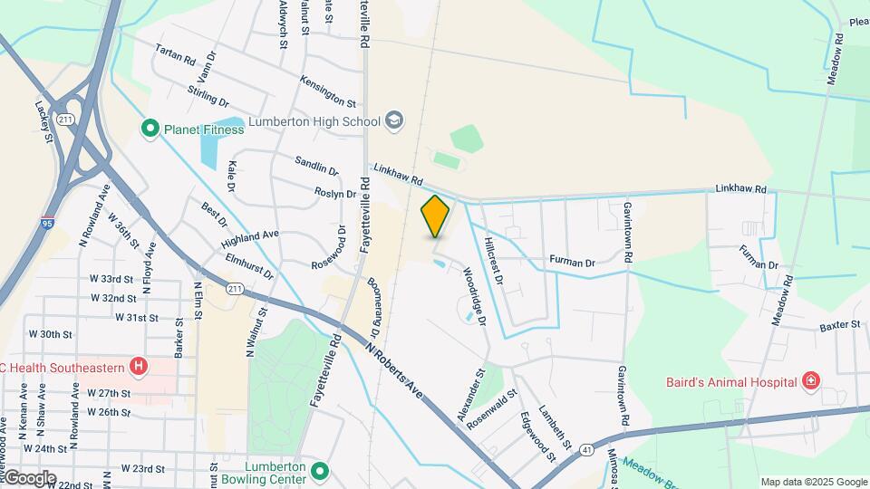 1200 Woodridge Dr Map and Location Details