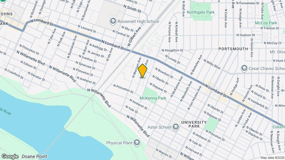 7236 N Newell Ave Map and Location Details